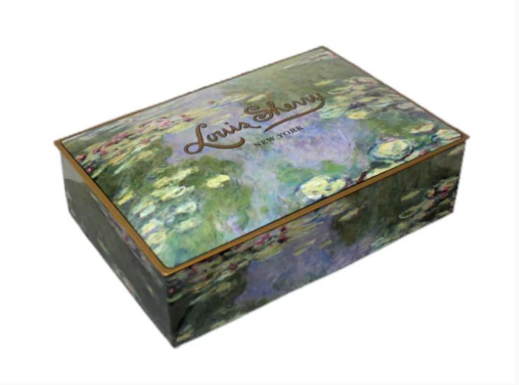 Louis Sherry x The MET Museum: Monet Water Lilies 12-Piece Truffle Tin