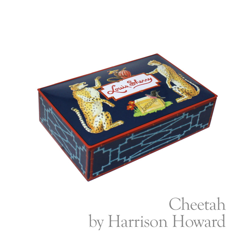 15pc Champagne Truffes: Howard Harrison Cheetah