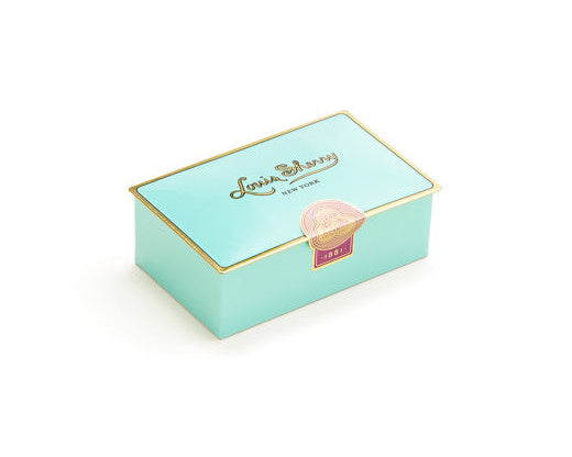 2pc Louis Sherry Traditional Truffles: Nile Blue